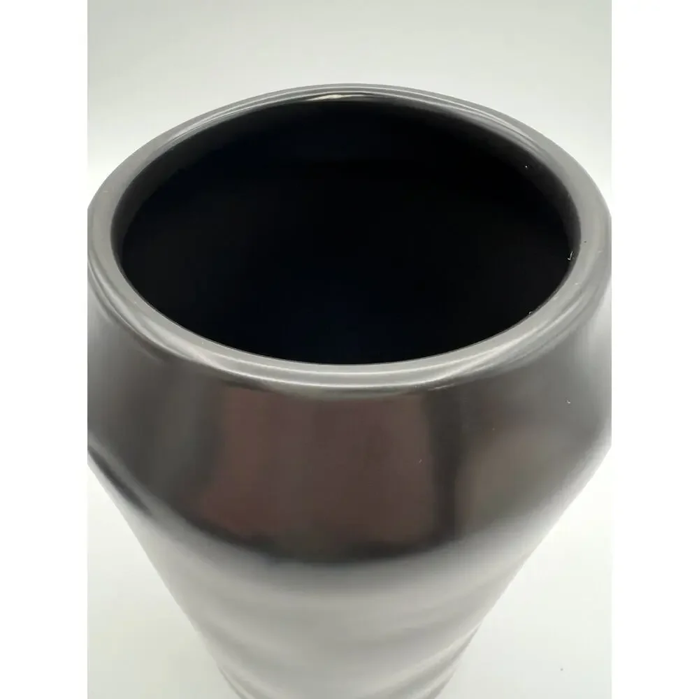 Rae Dunn by Magenta TRICK OR TREAT Black Canister with Lid 10” Halloween Decor